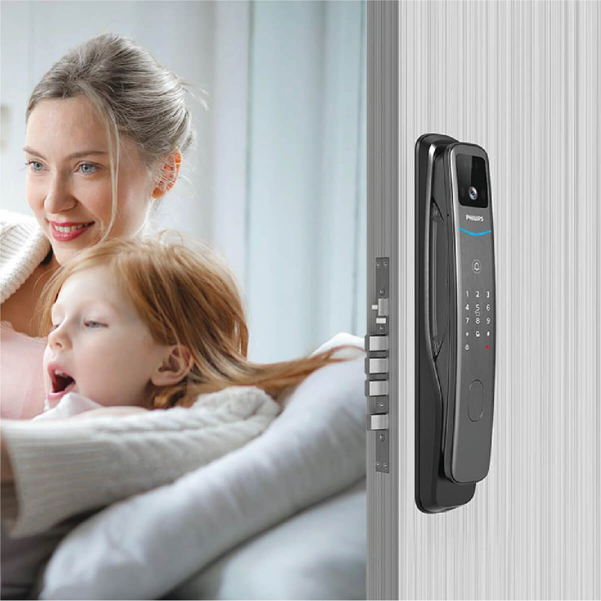 Philips DDL702-FVP-7HWS Facial Recognition Lock - Image 4