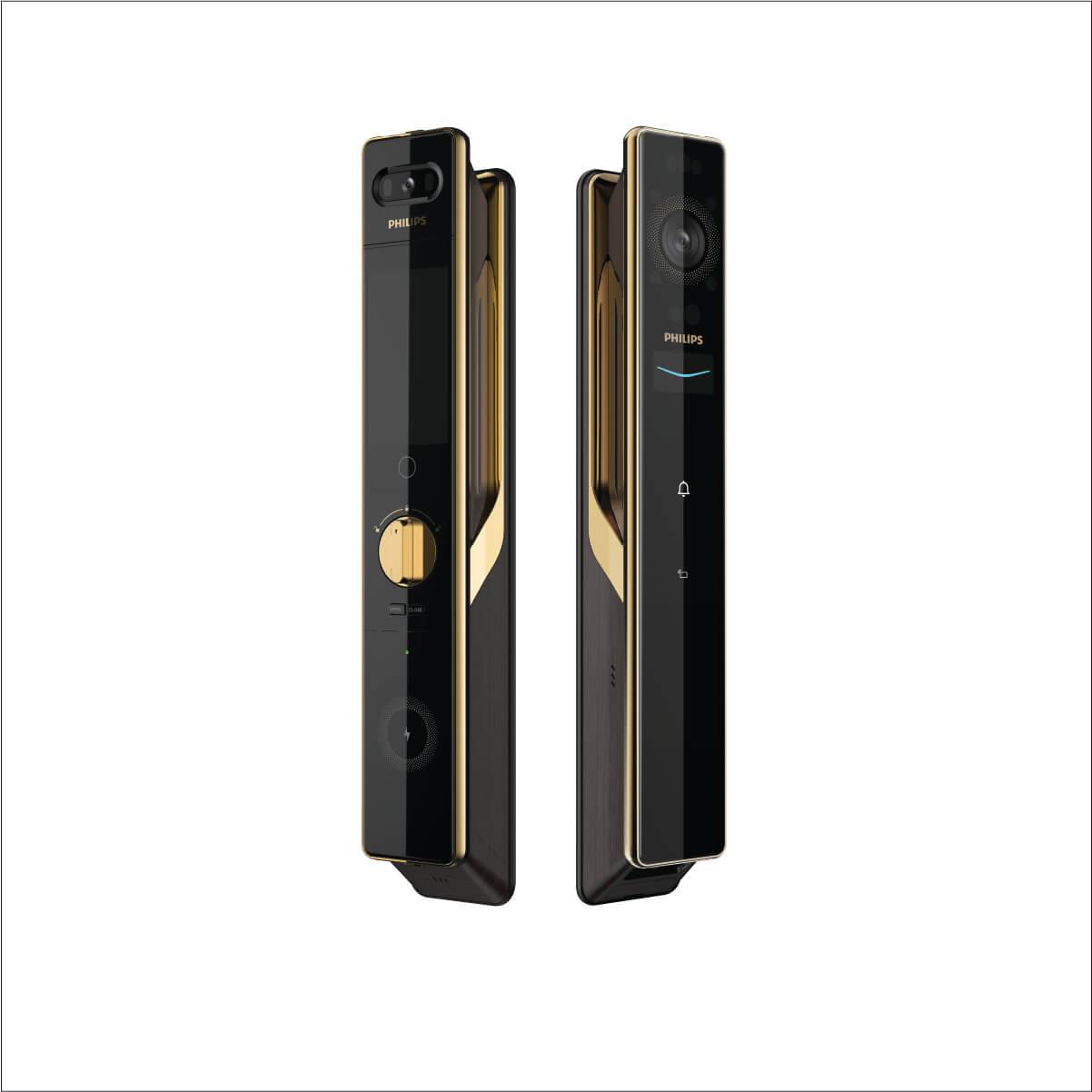 Philips DDL902 MFVP-11HWS Smart Door Lock (Gold)