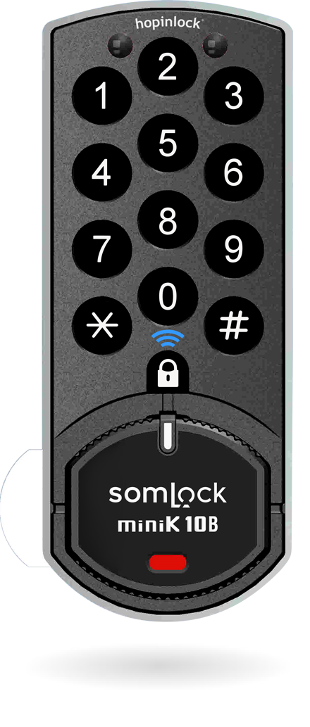 Somlock Mini K10B Online Cabinet Lock