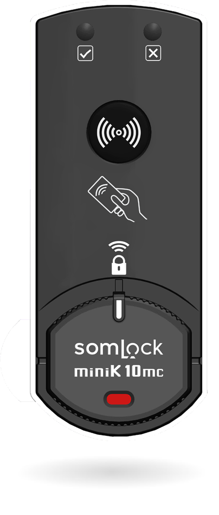 Somlock Mini K10M Mifare Cabinet Lock