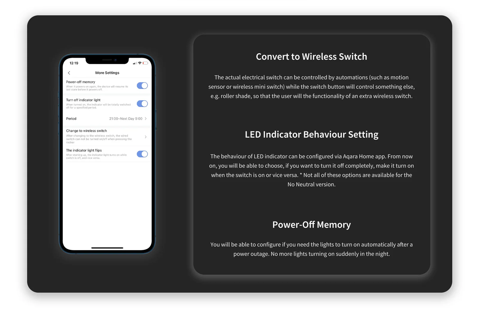 Aqara Smart 20A Wall Switch H1 - Image 5